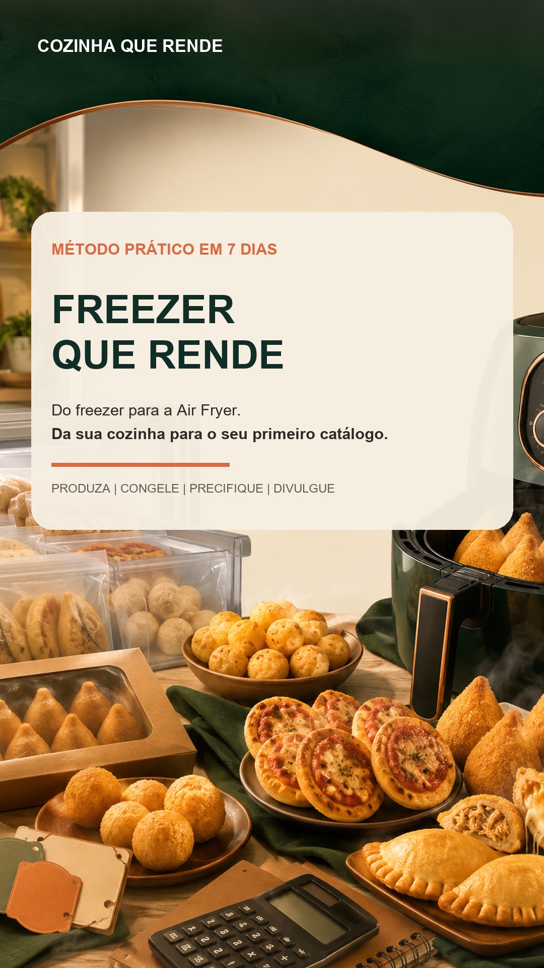 Capa do método Freezer que Rende